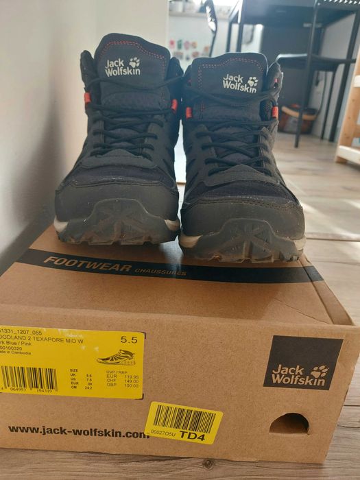 Buty damskie trekkingowe Jack Wolfskin