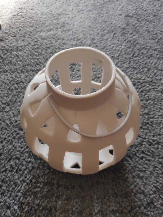 Porta velas cerâmica