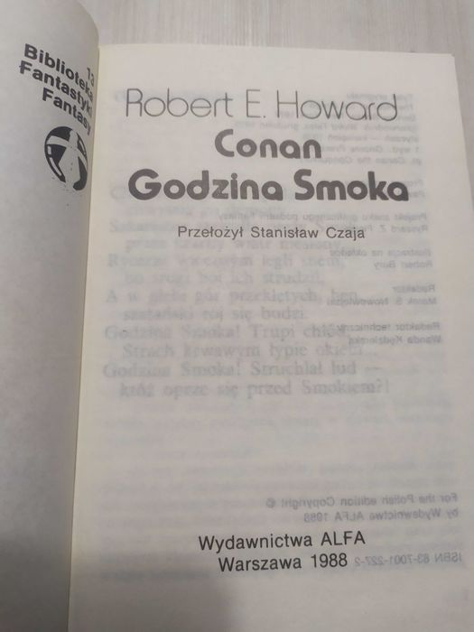 conan droga do tronu, godzina smoka