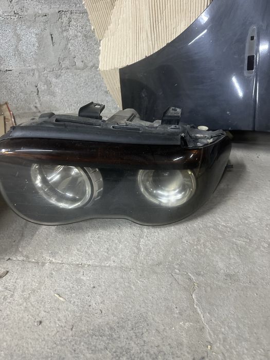 Капот бмв е65 фари