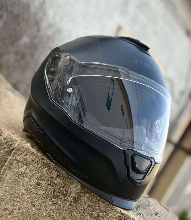 Capacete semi novo & Luvas novas