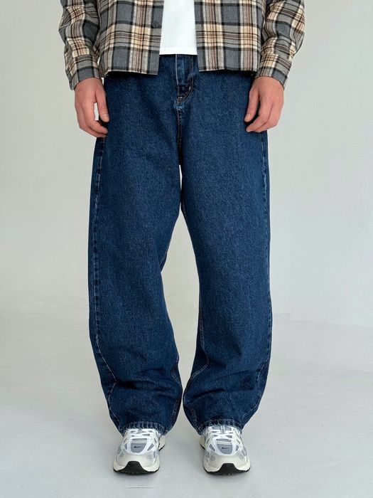 Джинси чоловічі широкі baggy jeans, штани баггі | Джинсы багги мужские широкие Джынсы беги в стиле 90 х реп ск8 Штаны rap pants sk8 y2k | Розмір XS