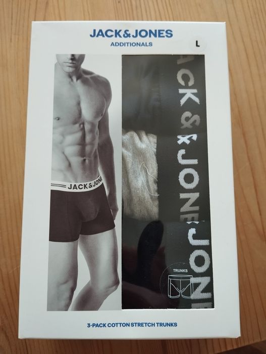Jack & Jones bokserki męskie L 3pack