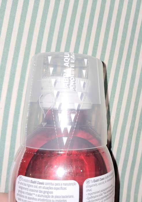 Elixir bucal novo e selado