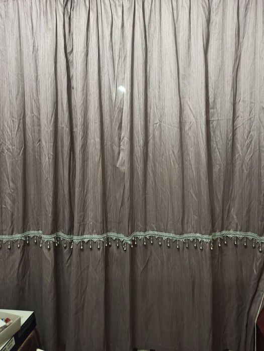 Шторы нарядные, мягкий капрон.