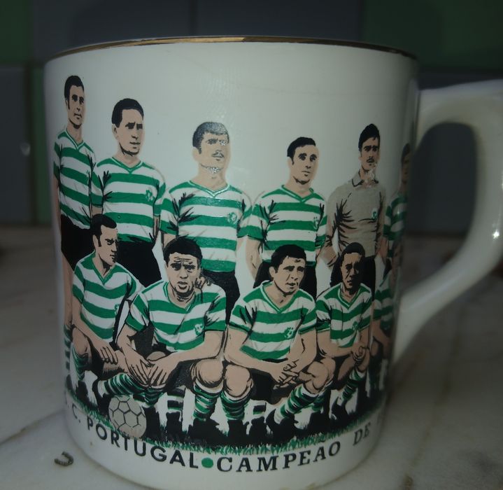 Caneca do Sporting campeão de 1970