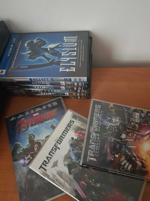 Filmy dvd/vcd 9 szt
