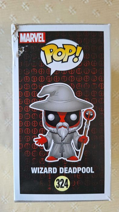 Funko POP! #324 Wizard Deadpool [Special Edition] (Marvel)