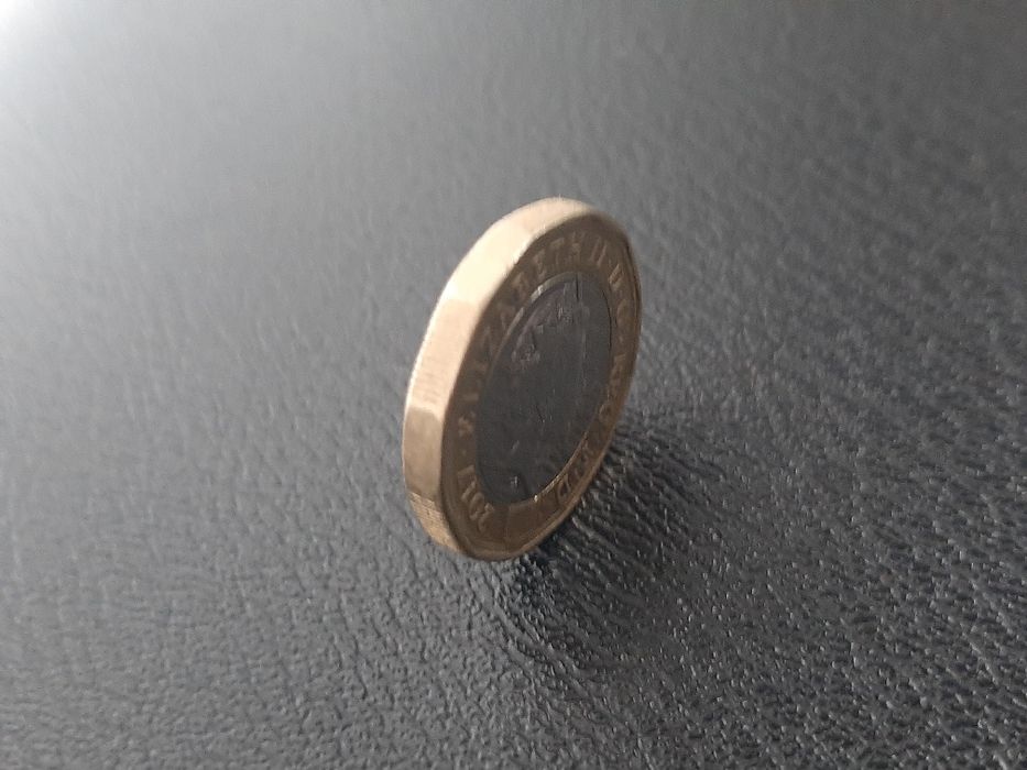 Moeda rara one pound