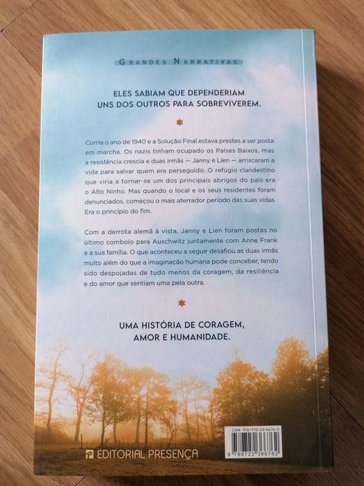 Duas irmãs em auschwtiz- romance