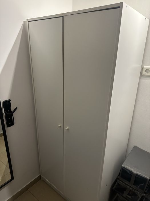 Szafa IKEA KLEPPSTAD 2 drzwi biała