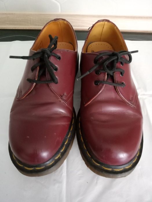 Туфлі Dr. Martens 1461 Cherry Red Smooth, 39 розмір, оригінал, шкіряні