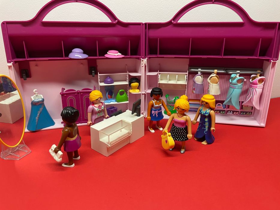 Playmobil 6862 rozbudowany przenośny butik z ubraniami