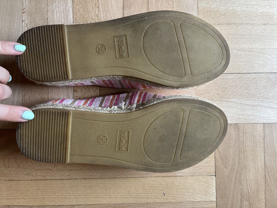 Espadryle damskie r.36 DeeZee