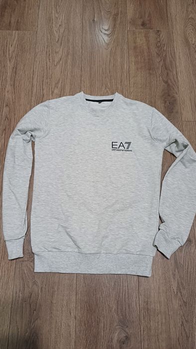 Світшот кофта батнік чоловічий підлітковий котоновий сірий розмір S