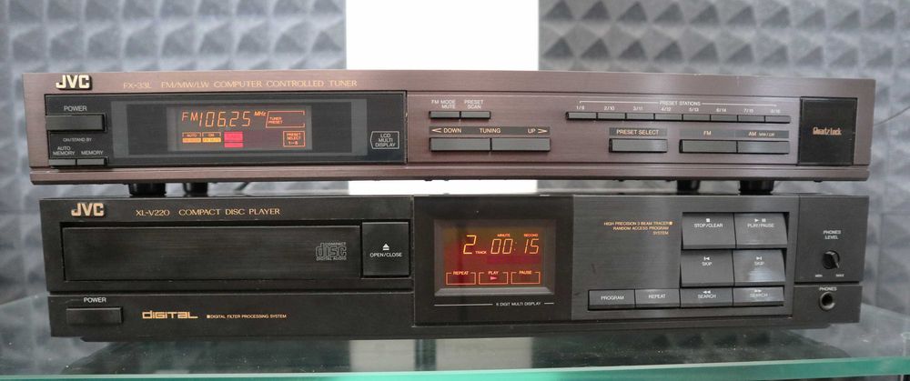 Стойка Cd JVC XL-V220 тюнер JVC FX-33L  Япония