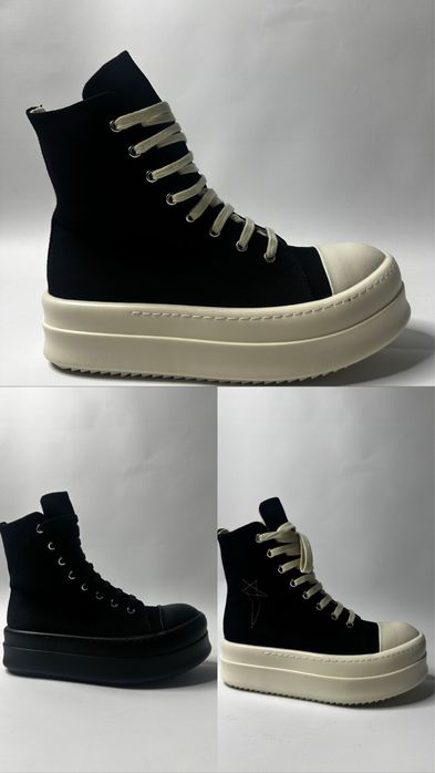 Кеди Rick Owens DRKSHDW Double Bumper Sneaks