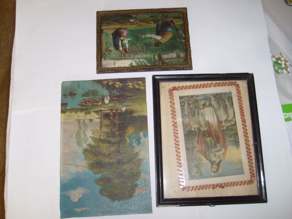 Obrazki. Obraz(ek) w ramce z roku 1901. Starocie