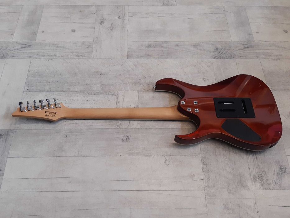 Piękna Gitara Ibanez -Transparent Brown Black Burst- wysyłka Gratis lub zamiana