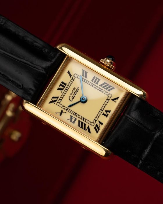 Zegarek damski Cartier Must Tank W1003153