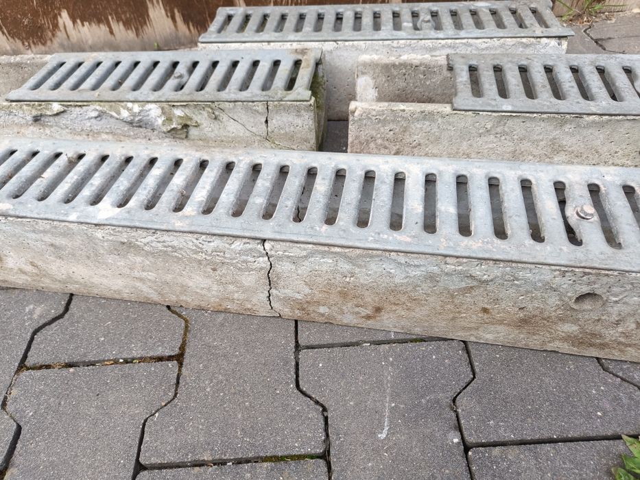 Odwodnienia korytko betonowe ruszt ocynk