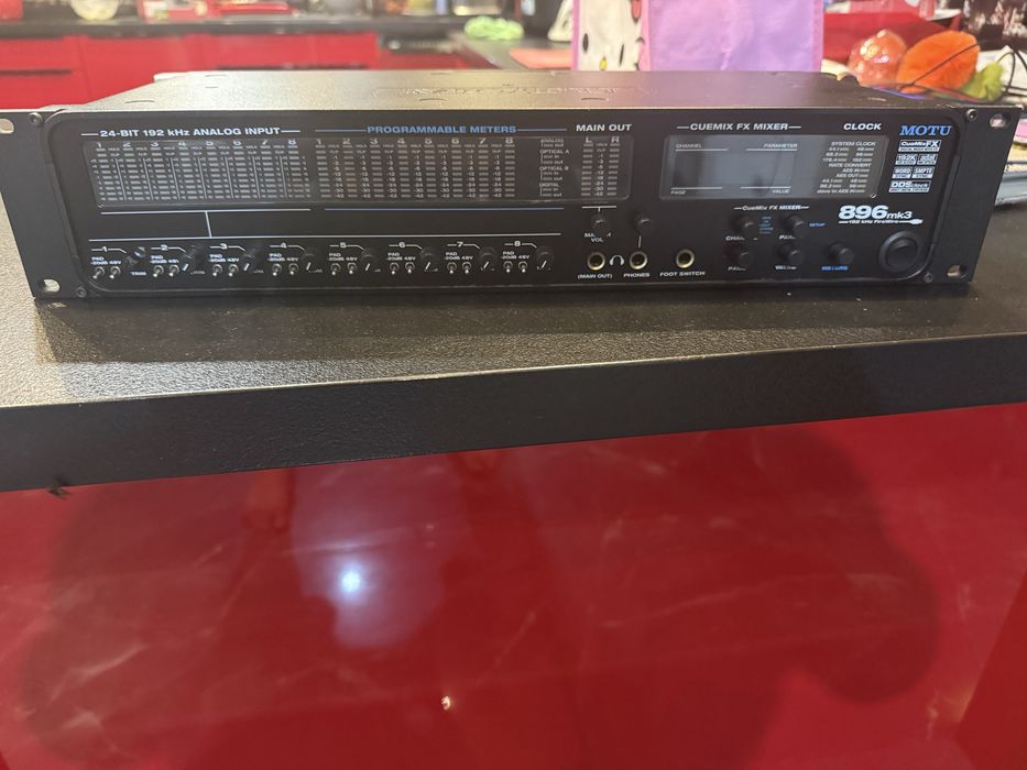 MOTU 896mk3 FireWire – profesjonalny interfejs audio 8x Preamp | Stan bardzo dobry.