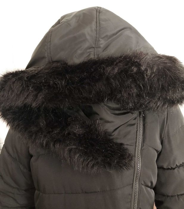 Carry Casual 38 - 40 S / M damski płaszcz zimowy z kapturem