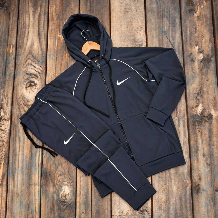 Спортивный костюм мужской теплый Nike Daving зимний на флисе кофта штаны найк