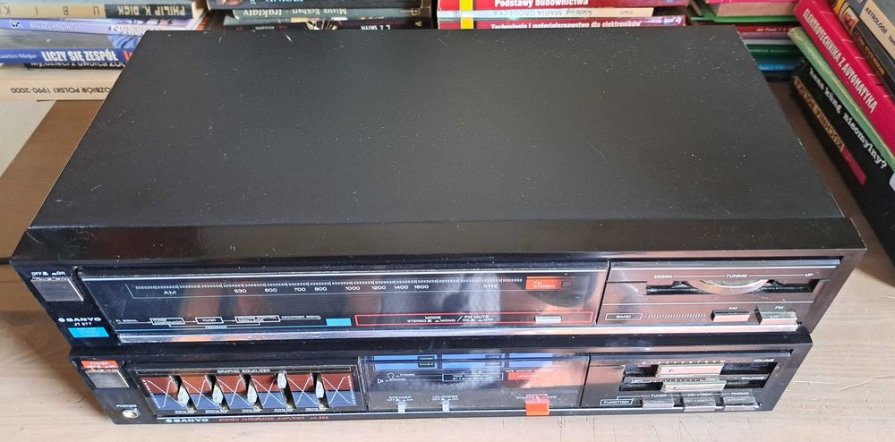 Sanyo Ja 366 wzmacniacz + Tuner Sanyo JT 277