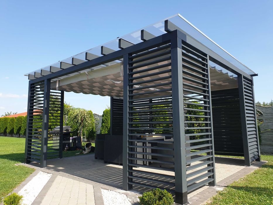 Zadaszenia-Drewno BSH-Aluminium
