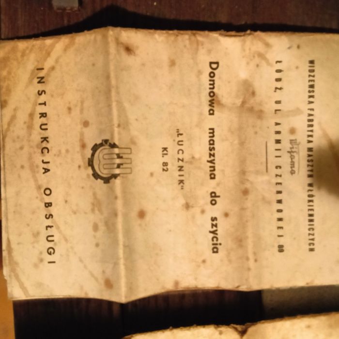 Maszyna do szycia Łucznik