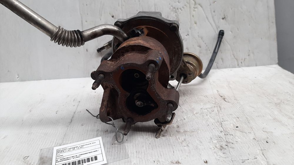 Turbo / compressor RENAULT Megane II Société (KM0/2_)