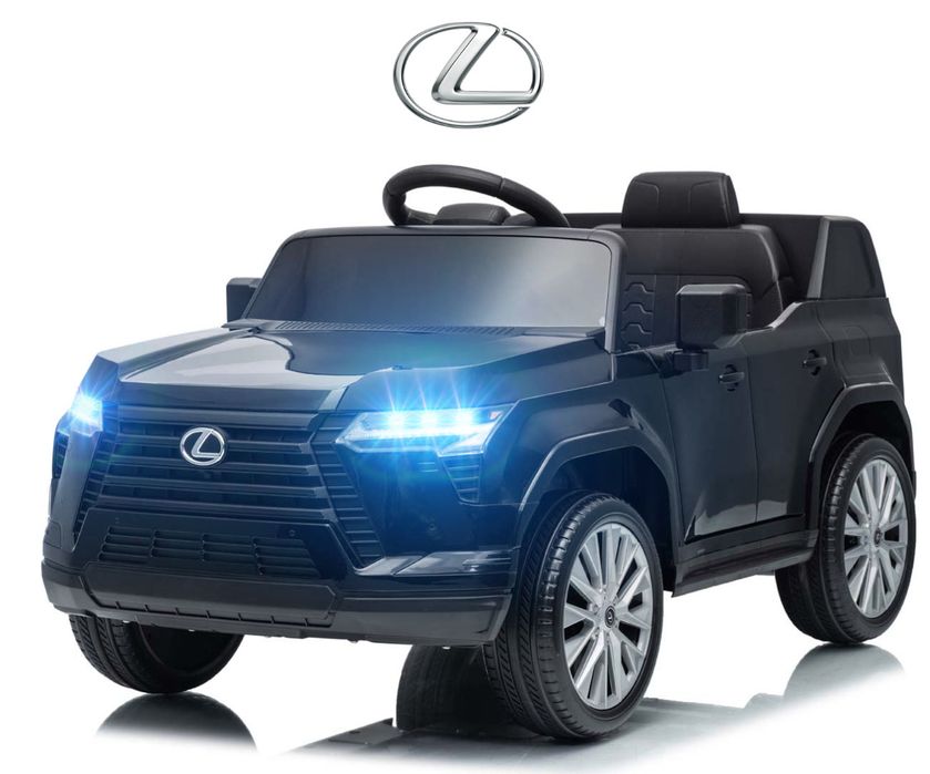 Pojazd Na Akumulator Lexus GX550 Black Do Jazdy Dla Dzieci Milly Mally 6941 Elektryczny Czarny Samochód