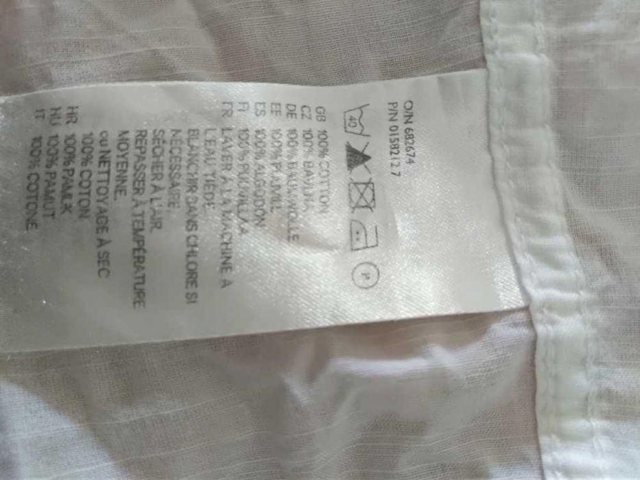 biała koszula męska