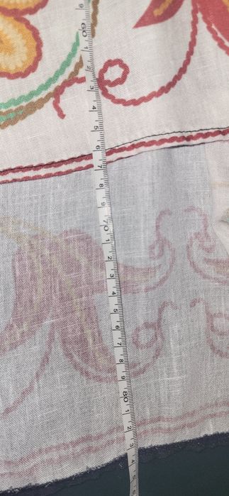 Koszula len folk, boho, hippie, Lniana koszula folk