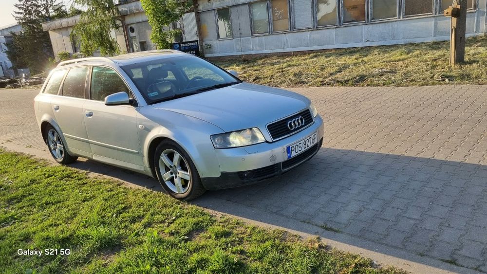 Audi A4 B6 Avant | 2.5 TDI 180 KM Quattro | Skóra Grzana | BOSE | Szyberdach Solar | Opłaty