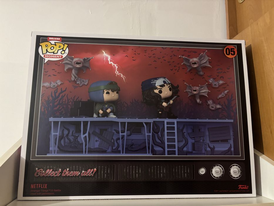 Рідкісний набір  Funko Pop! Moments Deluxe Stranger Things Pahse Three