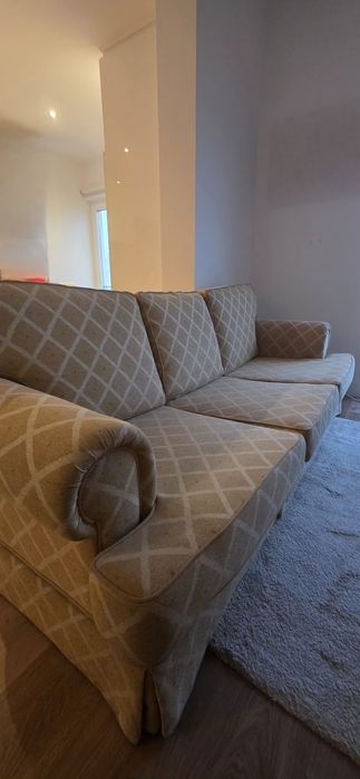 Sofá 3 Lugares em Tecido Italiano – Impermeabilizado – 2,15m