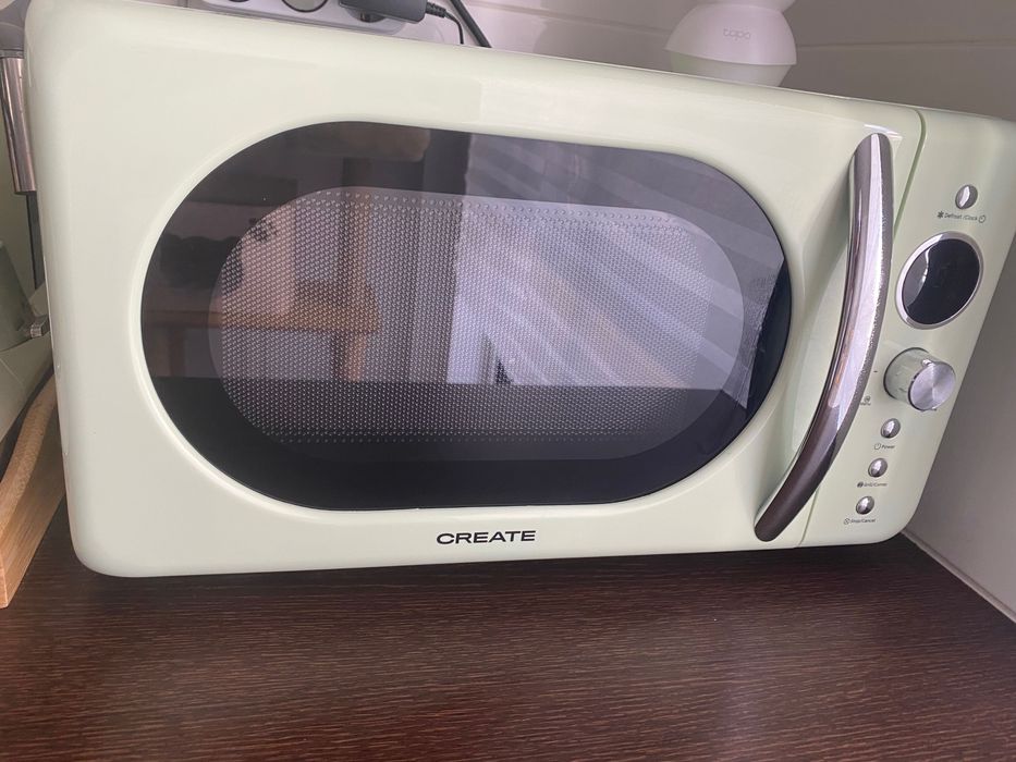 Microondas rétro -grill digital