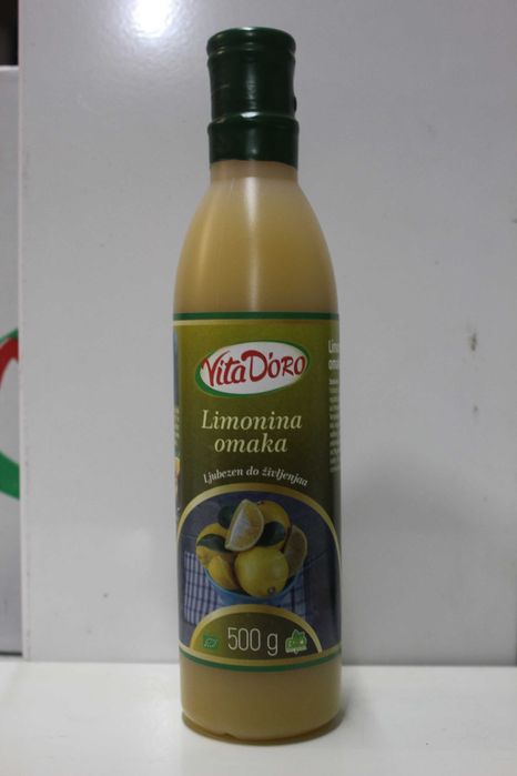 Соус крем лимонный