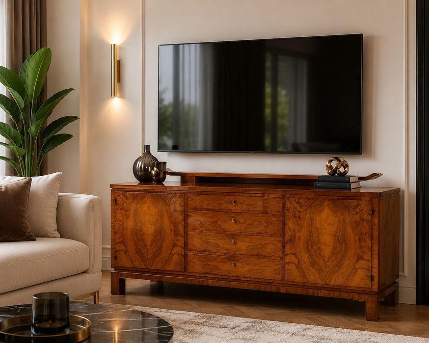 Stary bufet art deco,lata,prl,vintage,antyk,sideboard