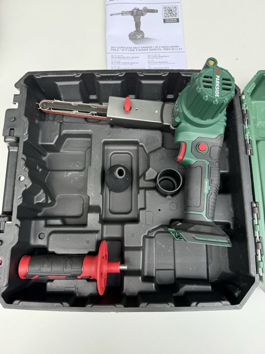 Акумуляторний стрічковий напильник PARKSIDE® PBFA 20-Li A1