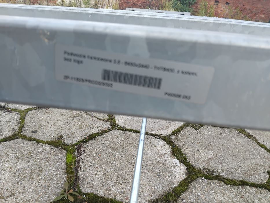Przyczepa tiny pod domek dmc 3,5t 840cm