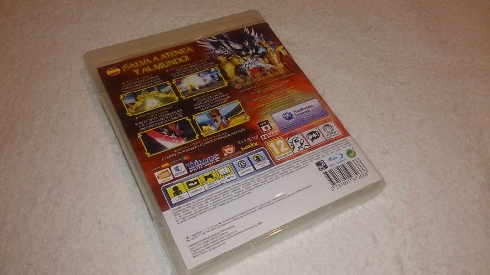 saint seiya: brave soldiers - jogo ps3 (jogo playstation 3) raro