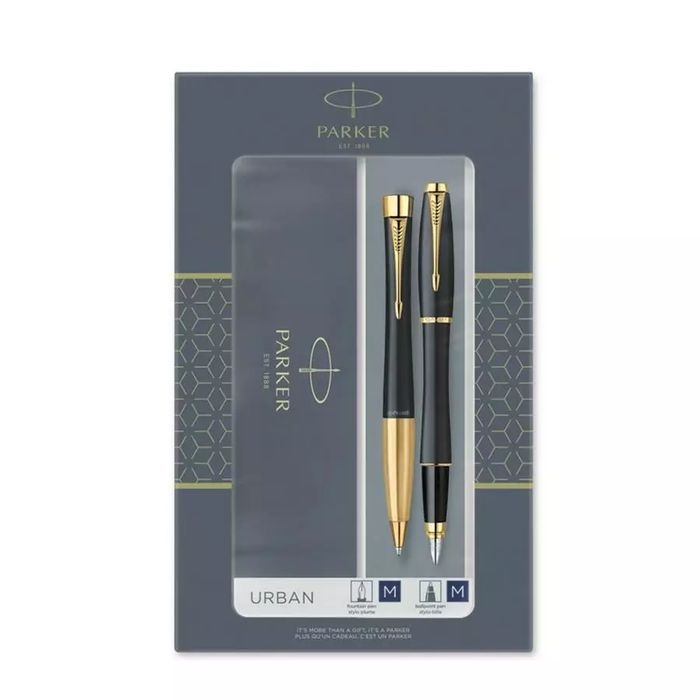 Pióro W Dlug Parker Urban Mblk Gt Etui Wb. Nowy Produkt