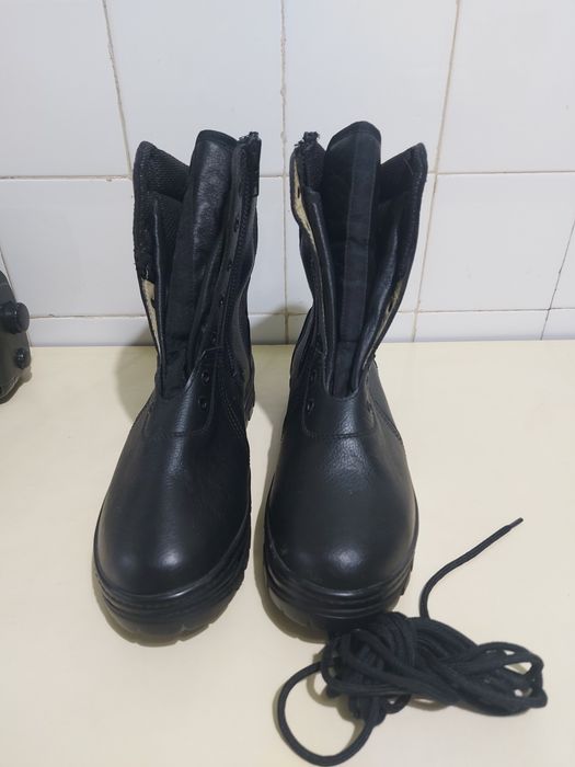 Botas pretas para Vigilantes, Tamanho 45