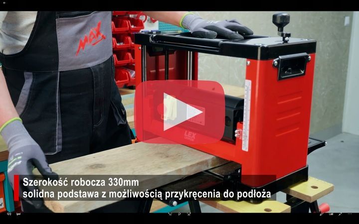Grubosciówka Strug Elektryczny Heblarka Hebel Strugarka Wyrówniarka