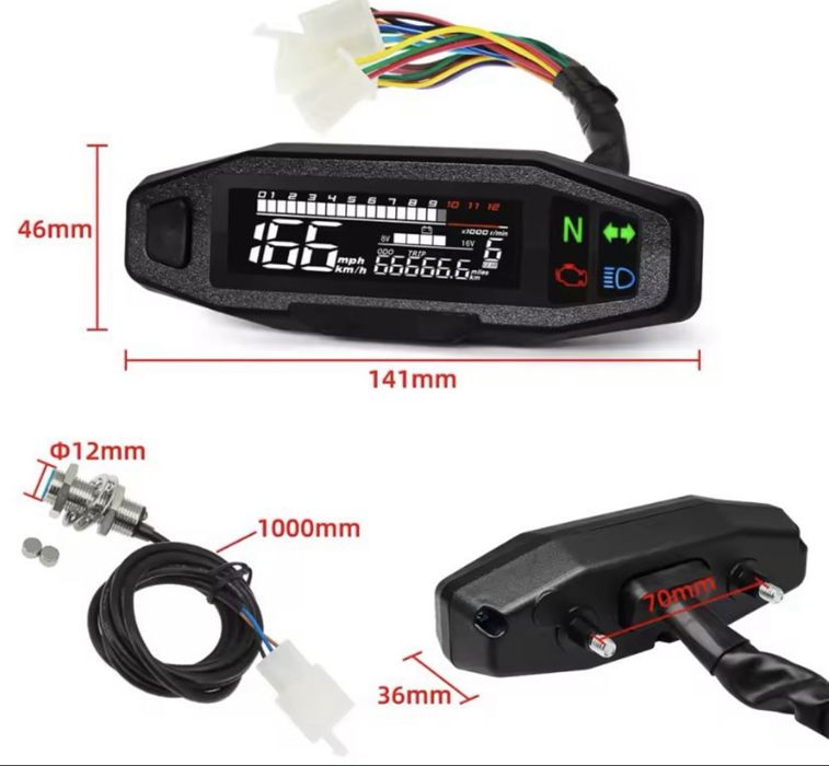 Приборна панель мото, універсальна  Kovi, Geon, Kayo