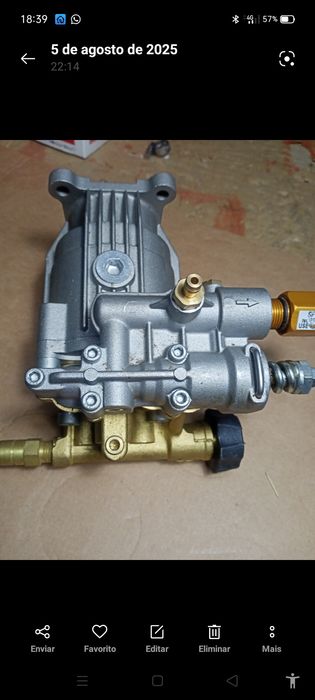 Bomba máquina pressão