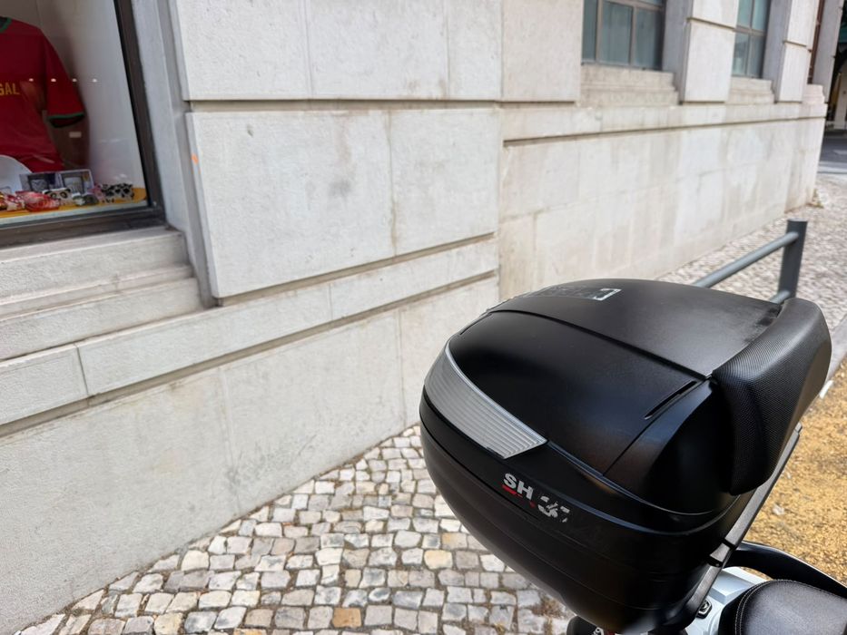 Baú SHAD SH37 37L + Suporte para Yamaha – Como Novo